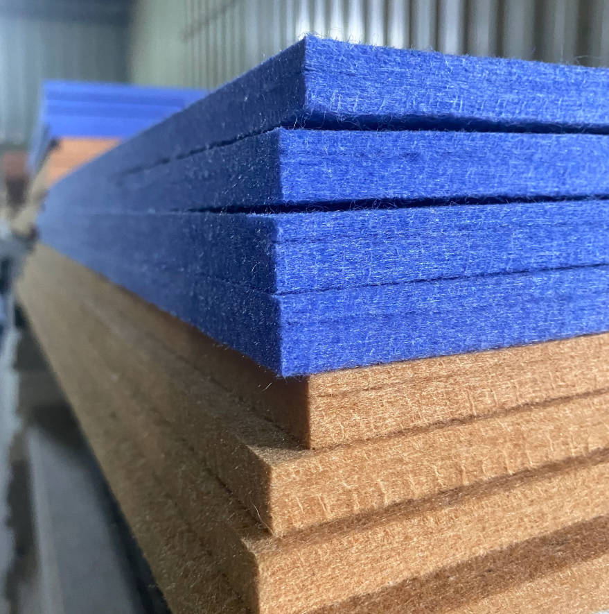 12mm PET Acoustic Panels Polyester Fiber Sound Absorbing Material
