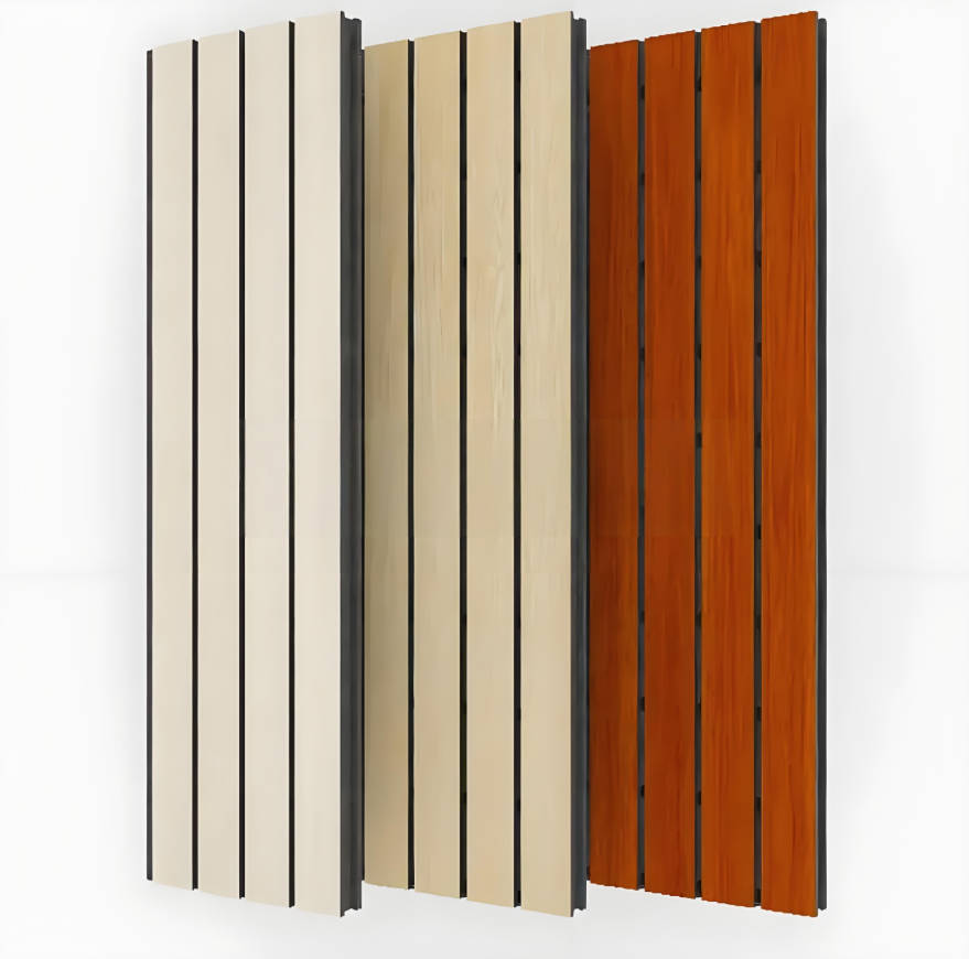 Wooden Grooved Wall Panels